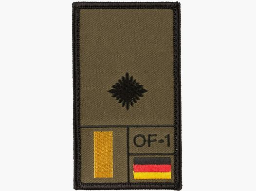 Café Viereck Rank Patch Lieutenant