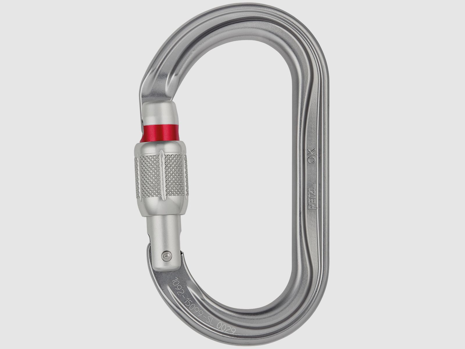 Moschettone Petzl OK Screw-Lock M33A SL