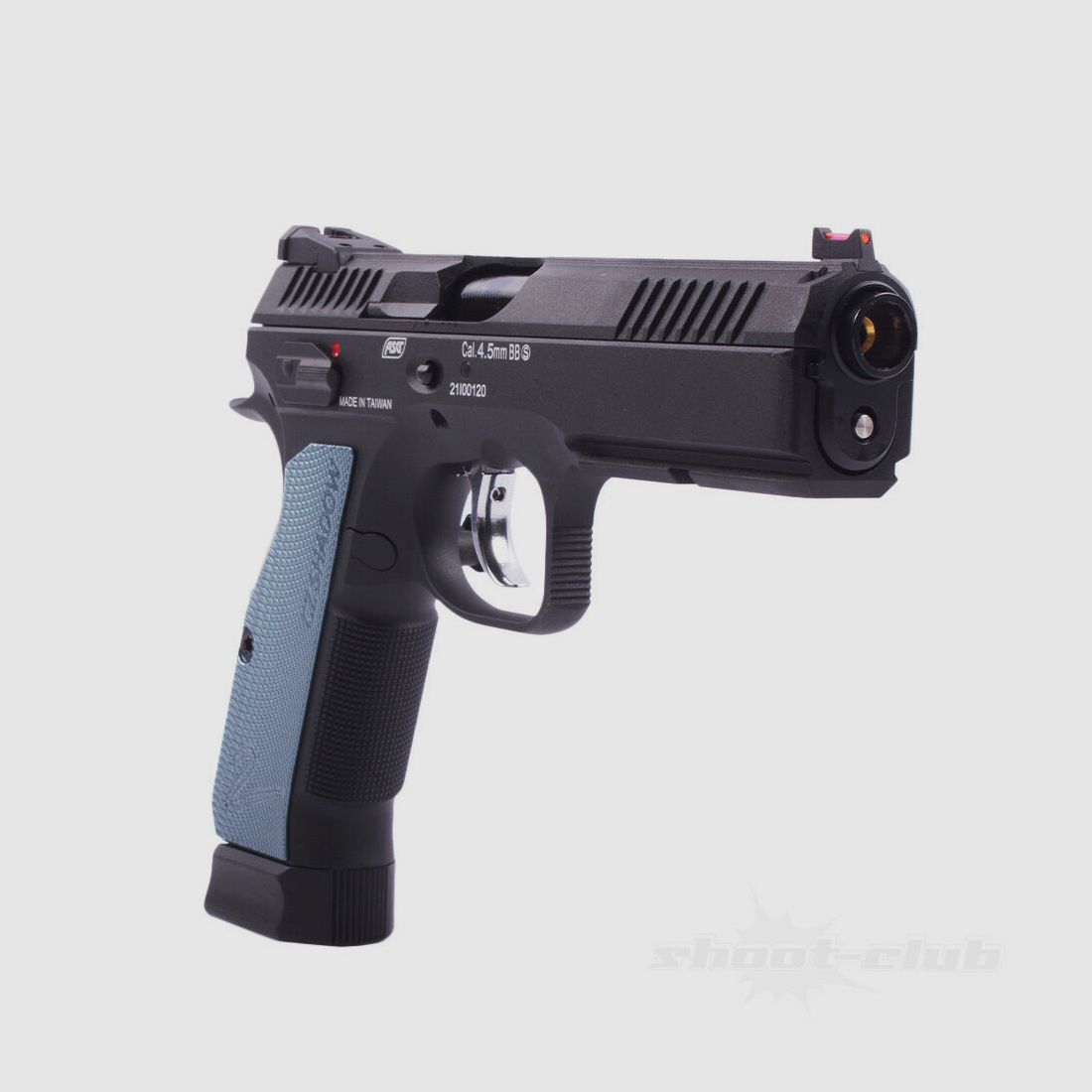 CZ Shadow 2 Co2 Pistolet GBB 4,5mm BB czarny niebieski