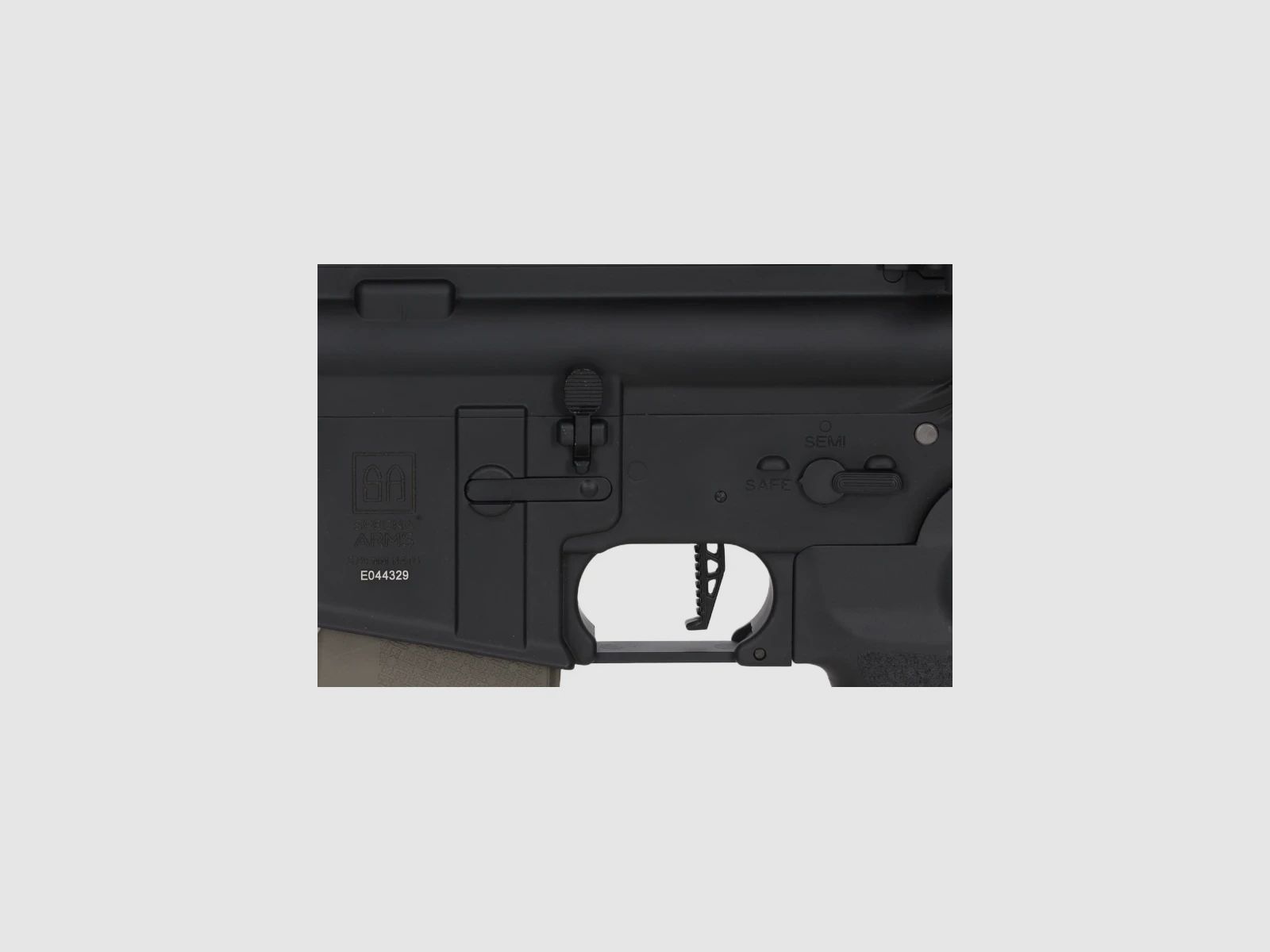SA M4 URG-I M-LOK 14" (SA-P30 PRIME™ Aster II ETU BLDC™) Rifle Airsoft Libre a partir de 18 – Negro/Verde -F-