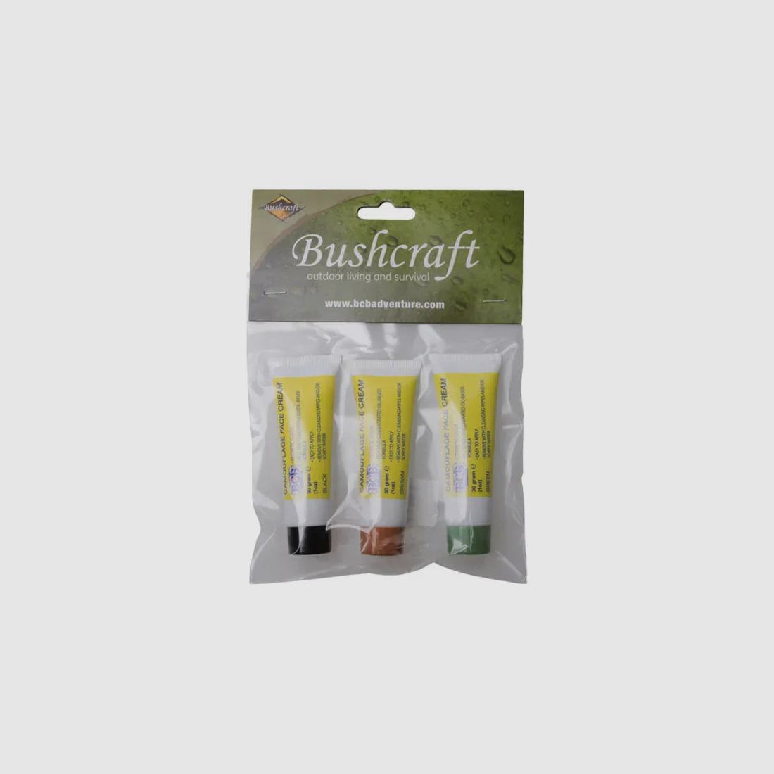 BCB BCB Tarncreme Tuben-Set braun / oliv / schwarz