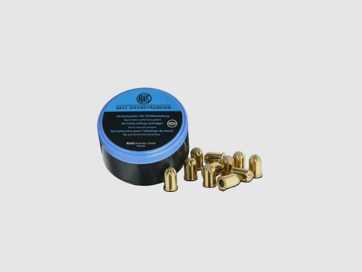 RWS 9X17mm ABATTAGE VERT 50/5000, image 3 sur 4