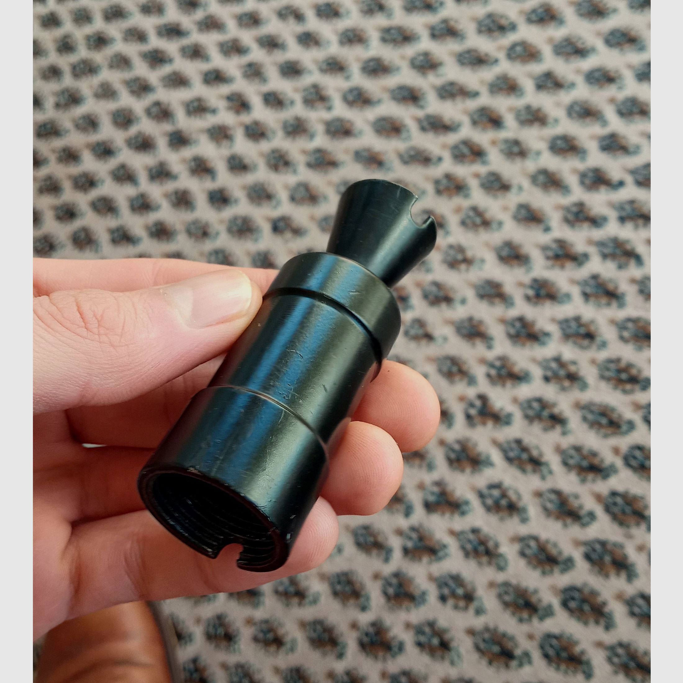 AKS-74u acciaio finto freno di bocca / booster di bocca // Krinkov amplificatore di rinculo freno di bocca 24x1,5 mm filettatura metrico RH / Yunker