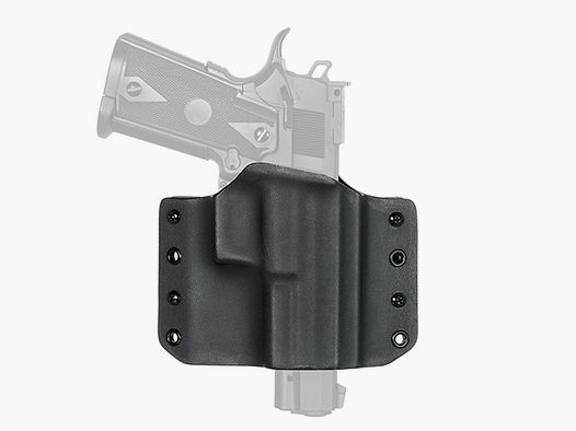 Open Top Kydex XD45 Holster - Black [8FIELDS]