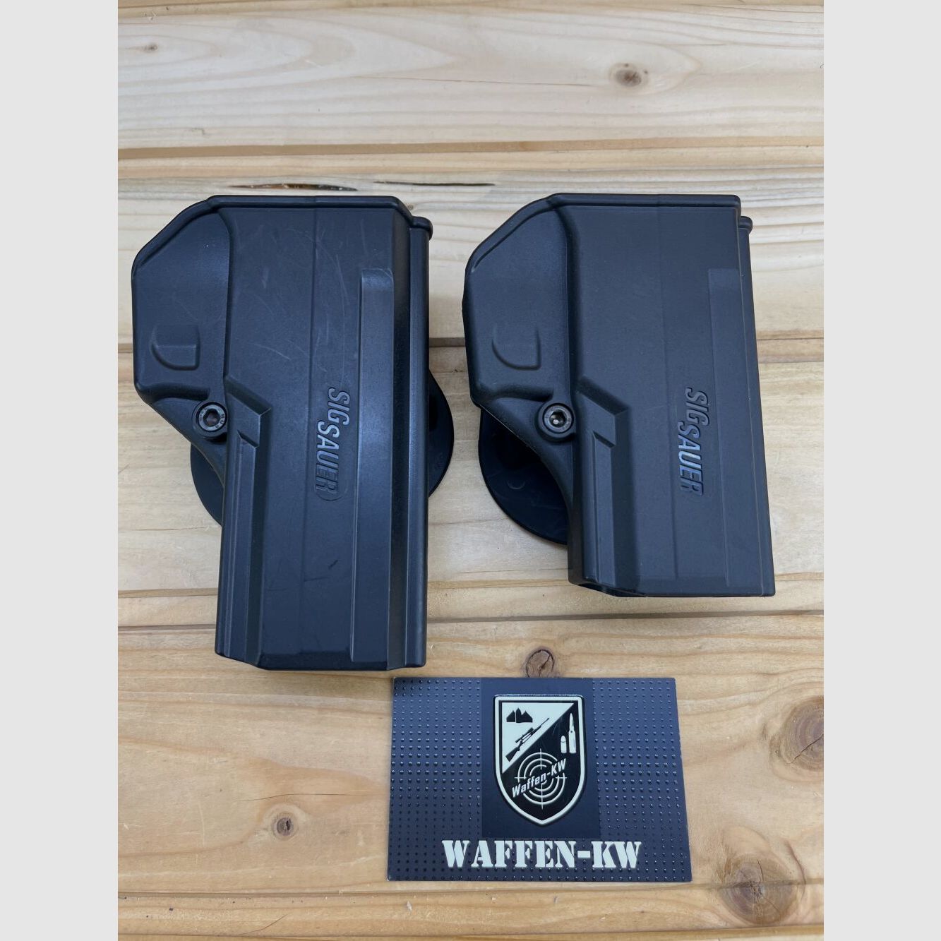 SIG Sauer P320 FullSize avec 3x chargeurs, mallette, drapeau de sécurité et 2x holsters 9mmLuger