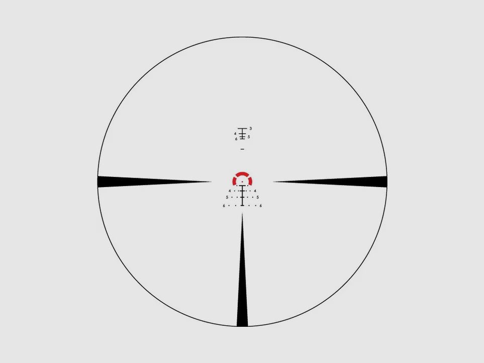 Lunette de visée VORTEX STRIKE EAGLE 1-10×24 FFP MOA, image 2 sur 2