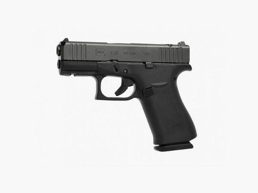 Glock 43X MOS, R/FS, cal 9X19 - Black