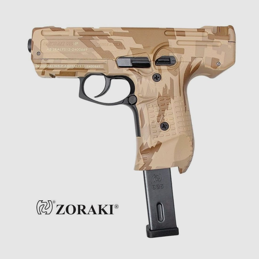Zoraki 925 pistola de fogueo 9 mm P.A.K. camo