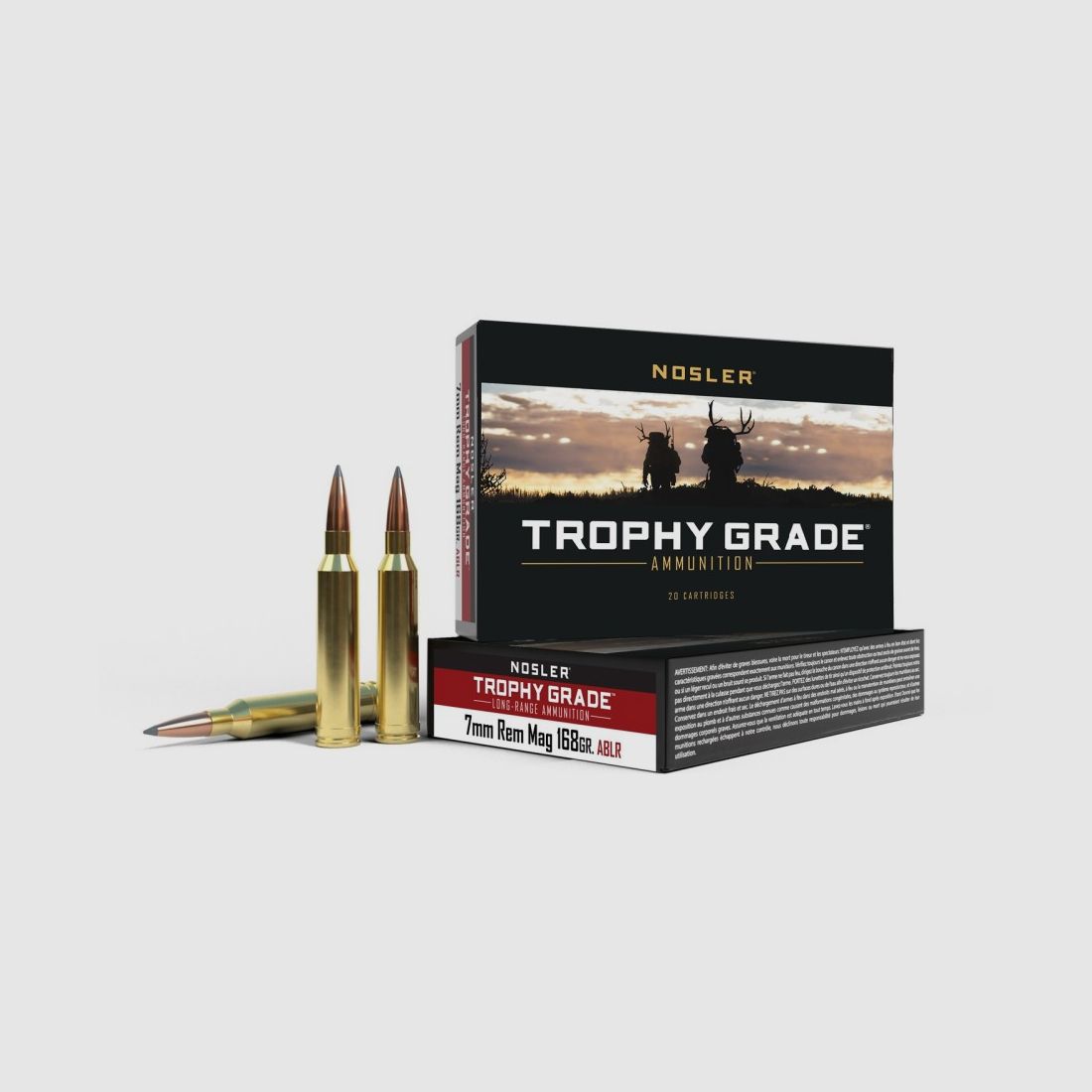 Munition Nosler AccuBond Long Range 7mm Rem. Mag. – 168gr