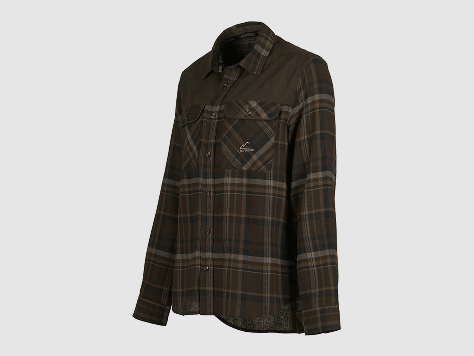 UNIVERS – FLANELLJACKE MIT SCHOTISCHER SUEDE, Bild 3 von 5