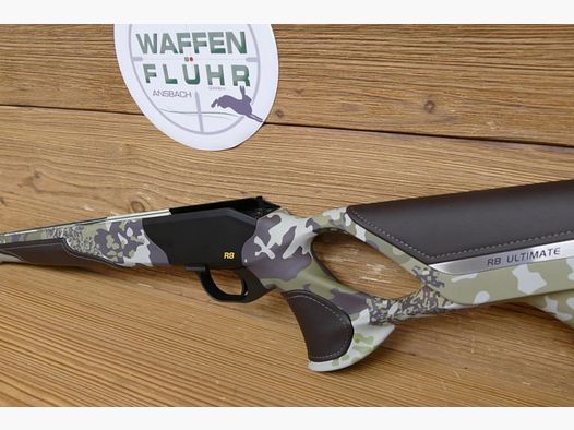 BLASER R8 Schaft Ultimate Huntec Leder cocoa inkl. System Waffen Flühr Ansbach