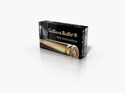 Sellier & Bellot Munición de Rifle .308 Win. 9,55g Full Metal Jacket