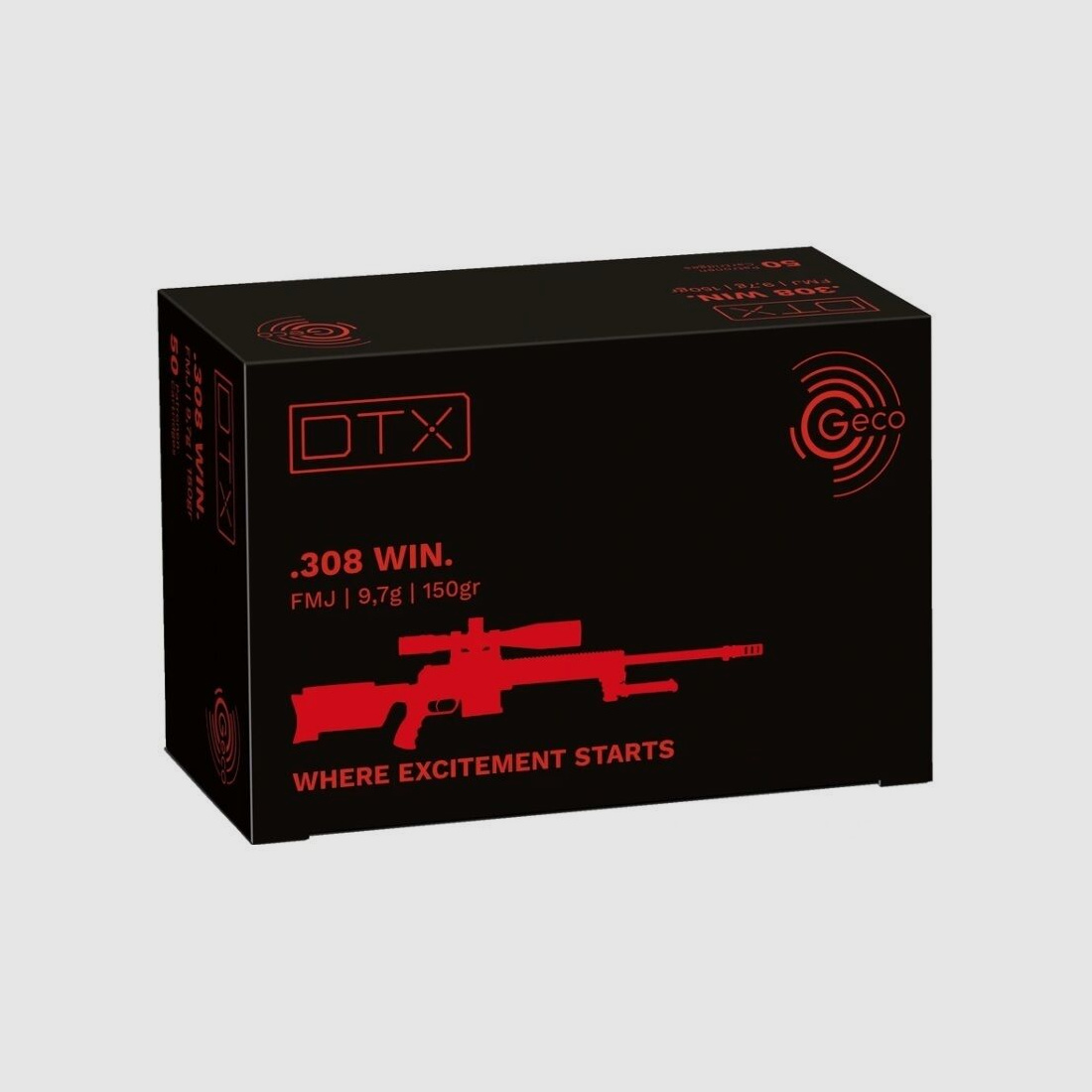 GECO GECO-308-FMJ-DTX-150GR