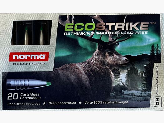 Norma Ecostrike 8x57JS 160grs - 20 Schuss