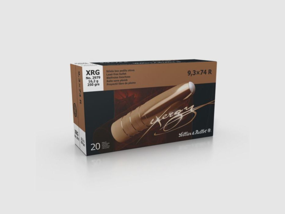 S&B 9,3x74R Exergy 16,2g/250gr, Bild 1 von 4