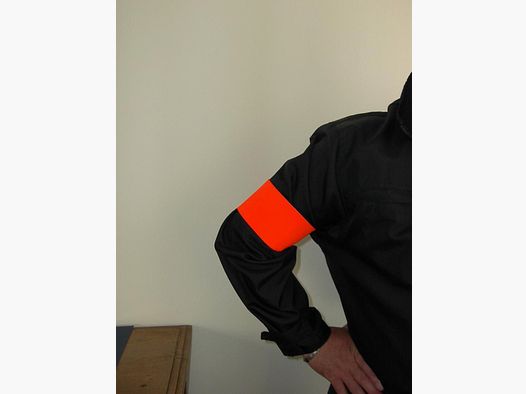 brazalete de seguridad fluorescente