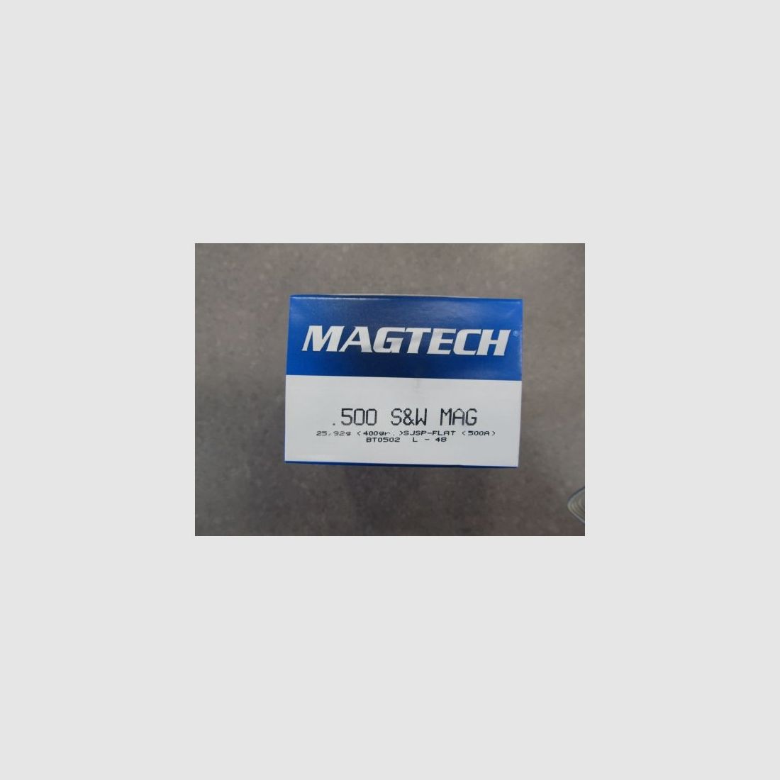 MAGTECH CARTRIDGES 500 S&W MAG, image 1 of 2