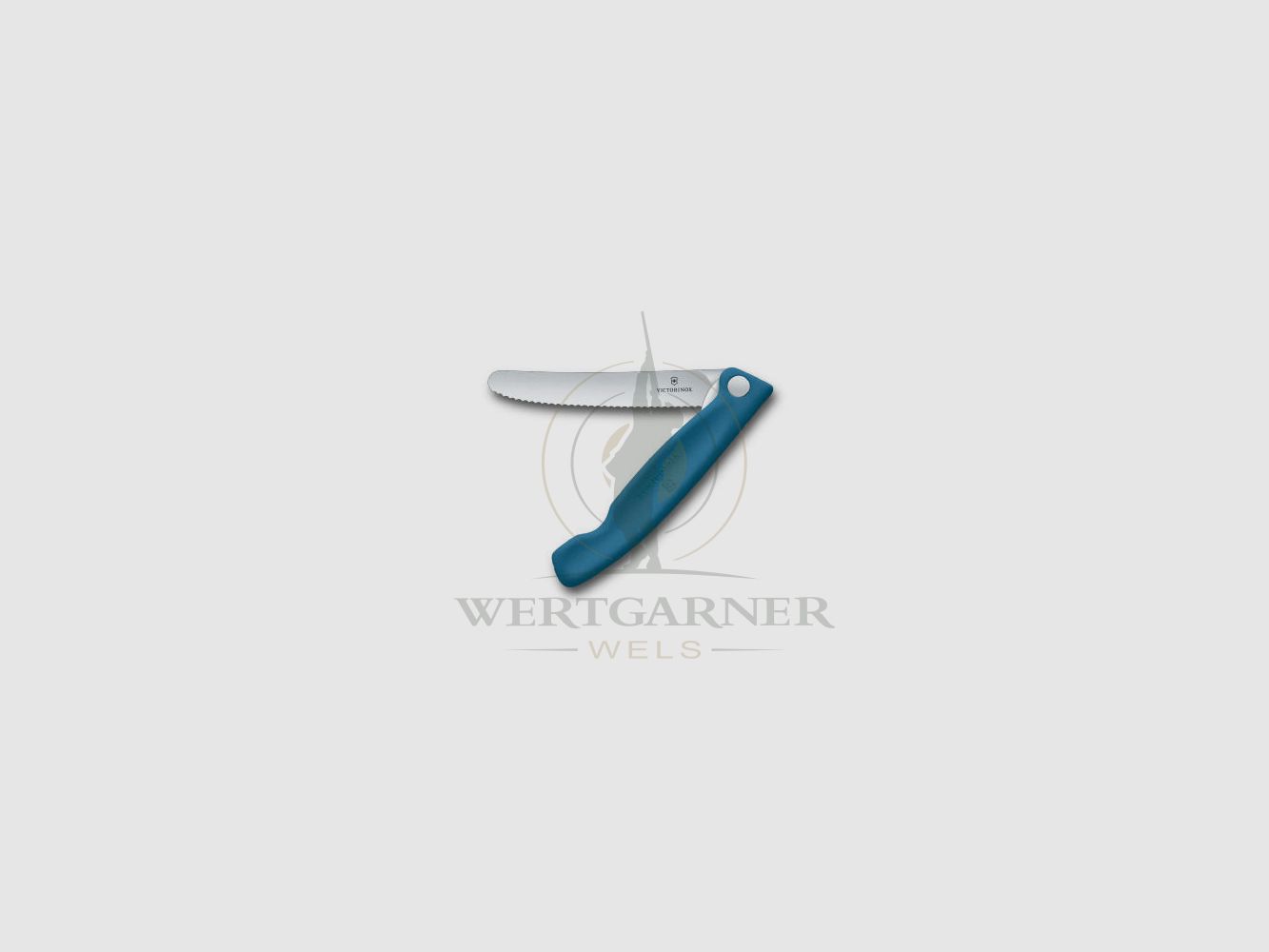Victorinox Swiss Classic Couteau de Pique-Nique 11cm Ondulé Bleu