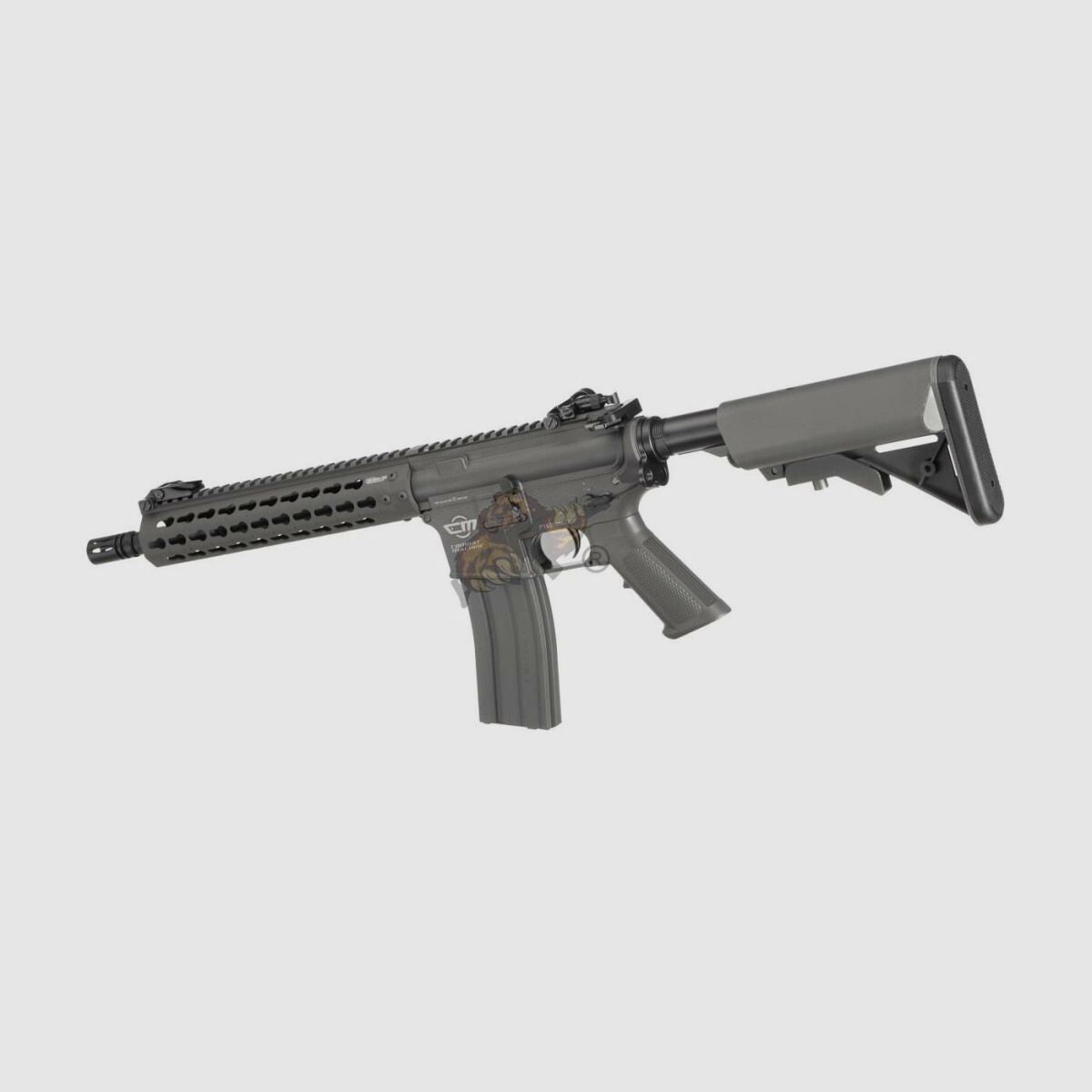 G&G CM15 KR Carbine 10 Inch in Battleship Grey Airsoft S-AEG frei ab 18