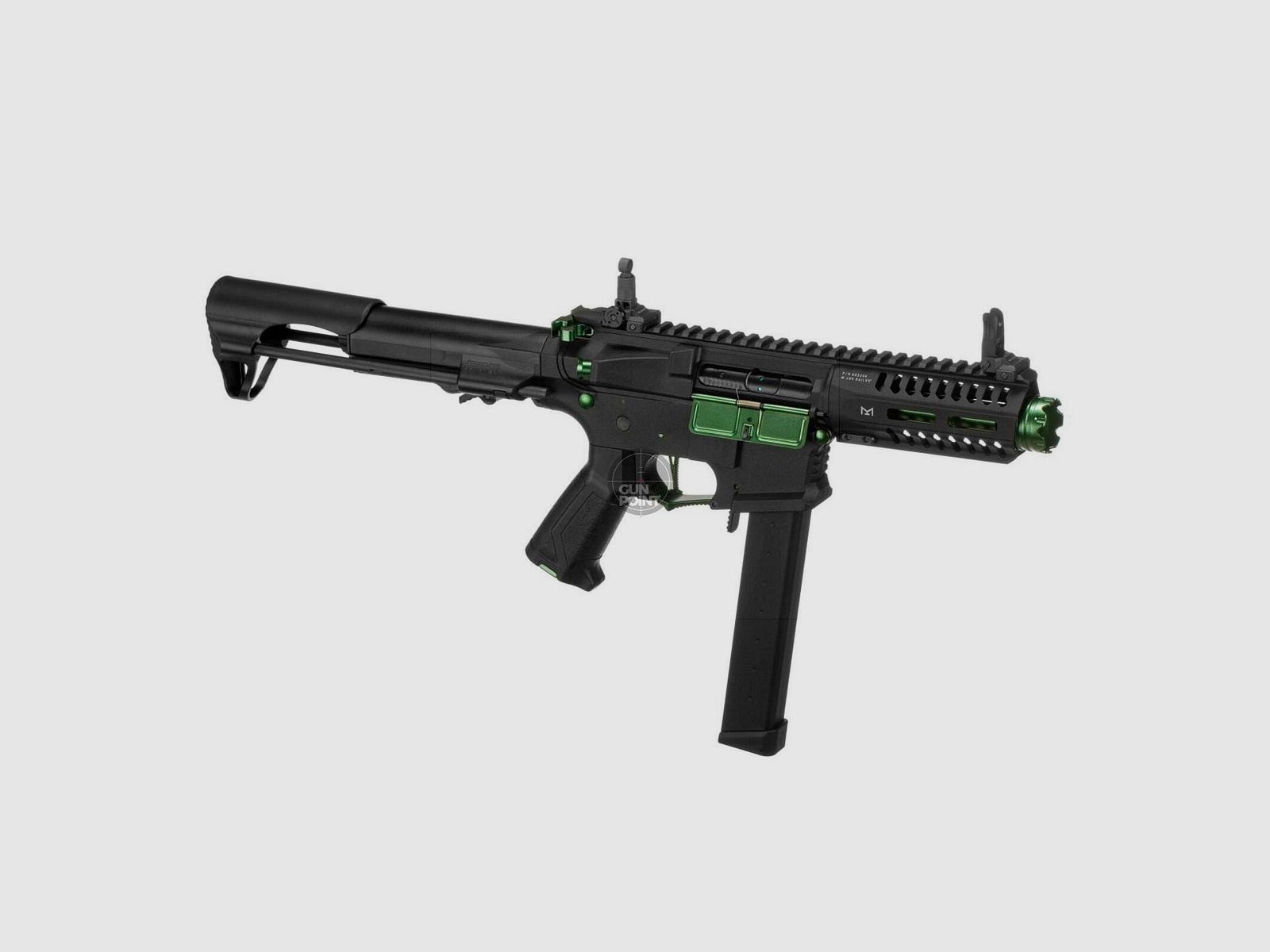 Softair - Gewehr - G&G ARP 9 0.5J-Jade - ab 14, unter 0,5 Joule