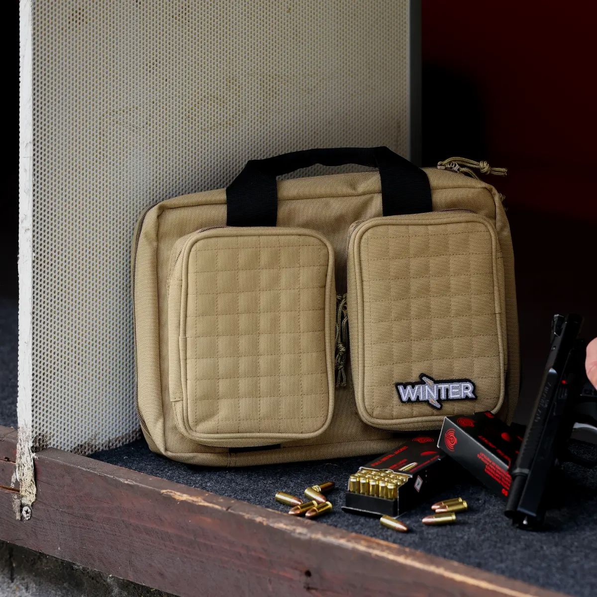 Winter Pistol Bag Dune