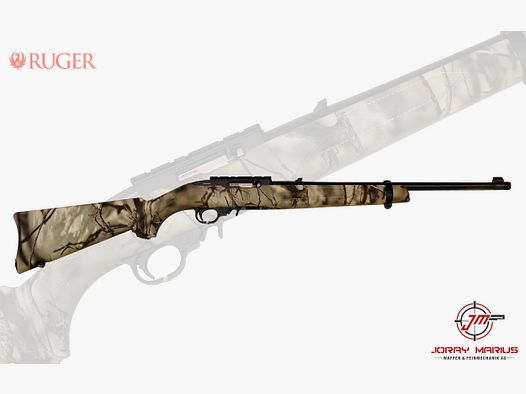 Ruger 10/22 Carbine .22lr Go Wild Camo Rock-Star