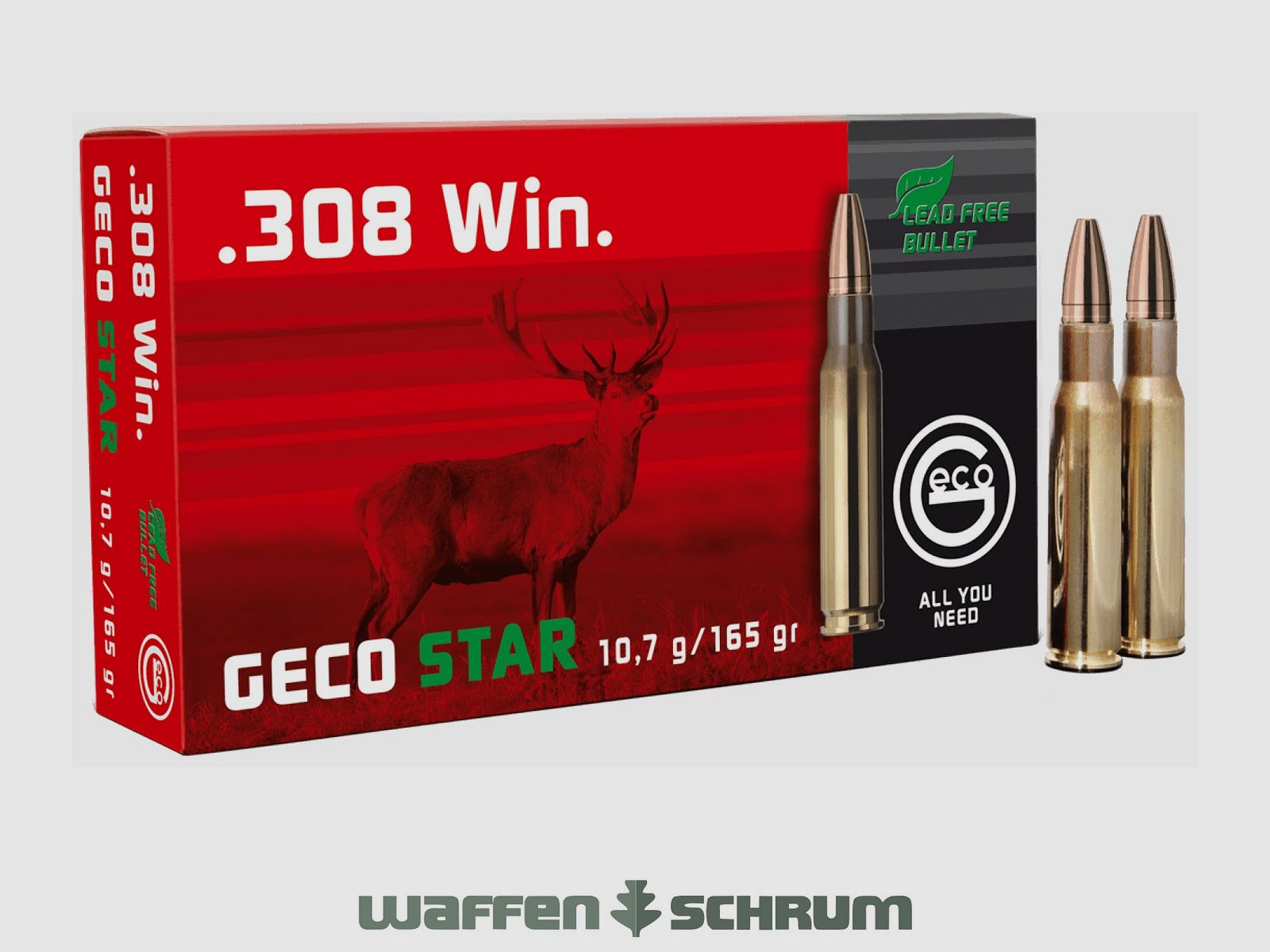 Geco Star 10,7g - 165gr .308Win