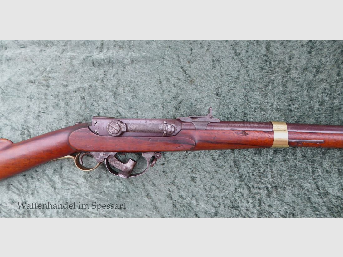 Perkussion Kammerladergewehr M1846/55 Crause Herzberg für Norwegen, Bild 1 von 10
