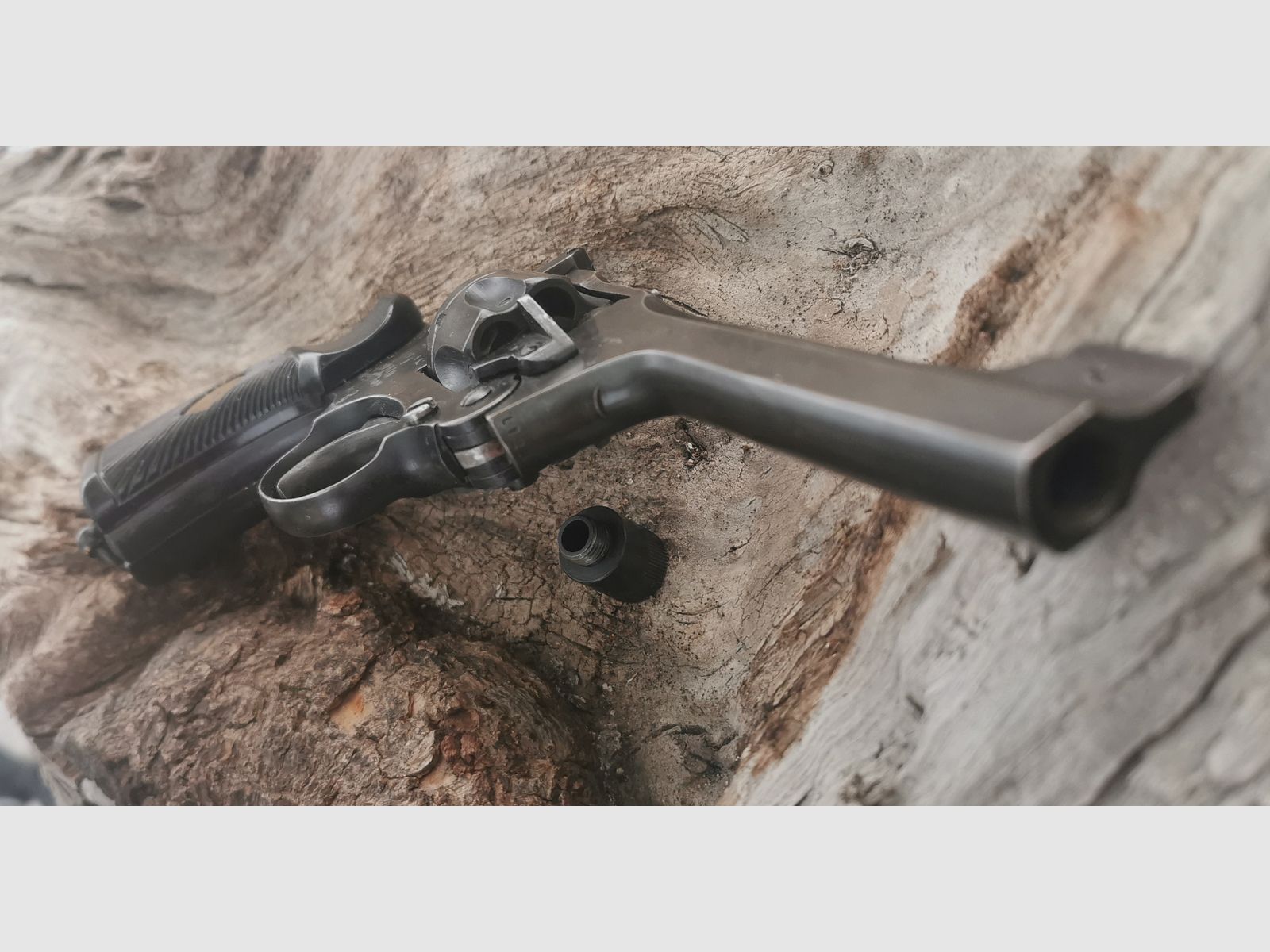 Enfield No.2 MK I WKII oryginalny przerobiony na 9mm R Knall wolny od 18 roku życia