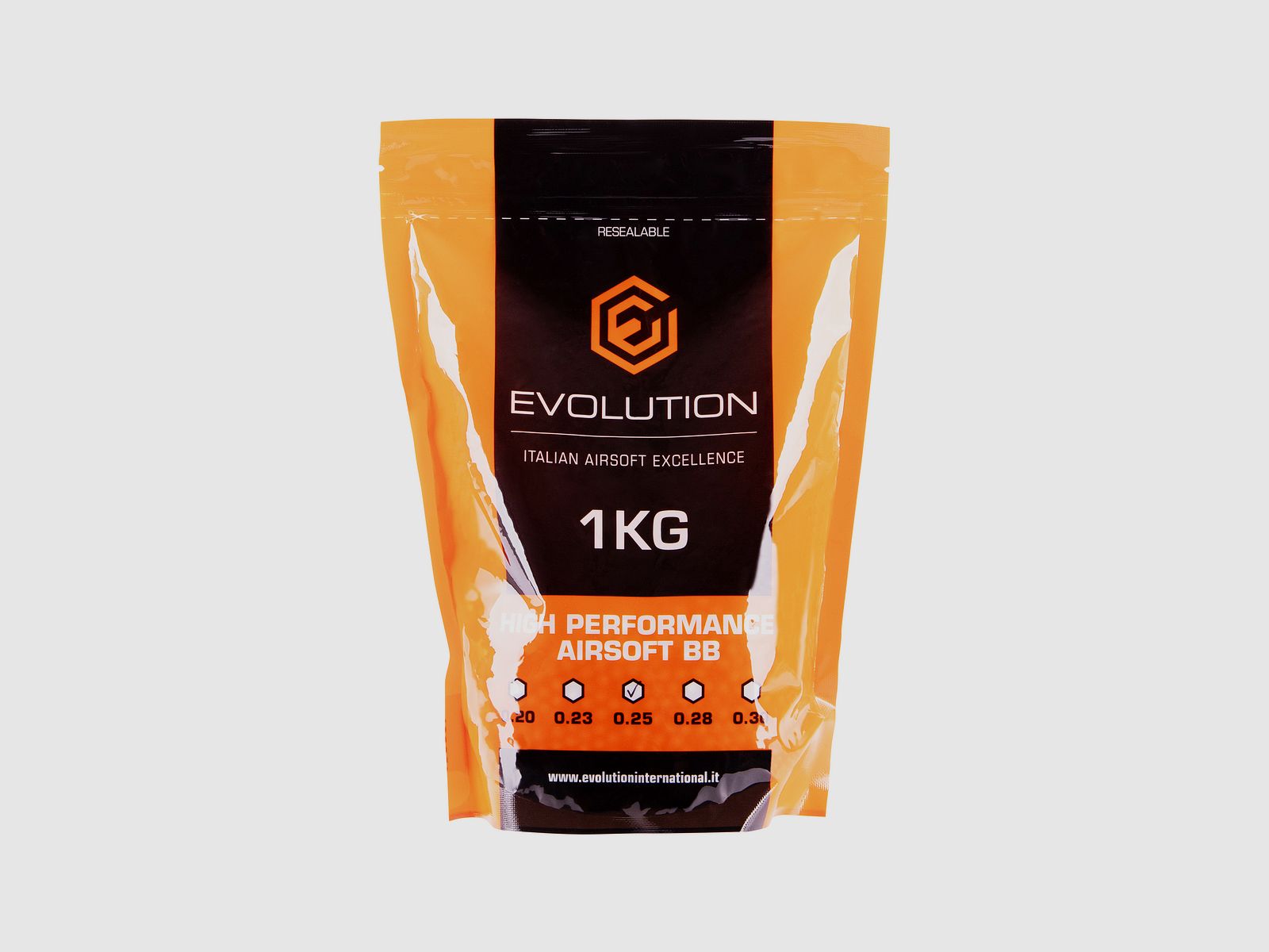 Evolution High Performance Airsoft BBs 6mm 0,25g 4.000 Stück
