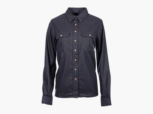 aclima Shirt LeisureWool ReBorn donkergrijs melange Vrouwen