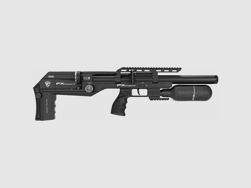 PCP-Büchse Leopard Black Compact Bottle FX Airguns, Bild 2 von 6