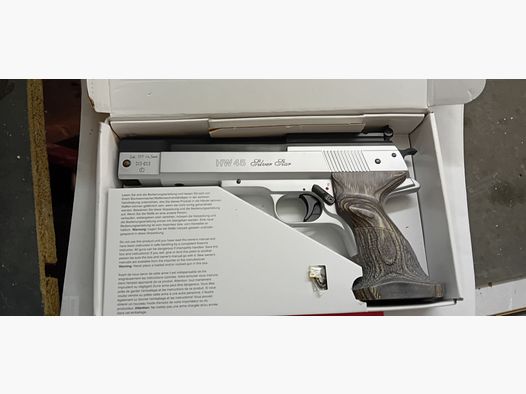 Luftpistole  hw45 weihrauch silverstar Edition 