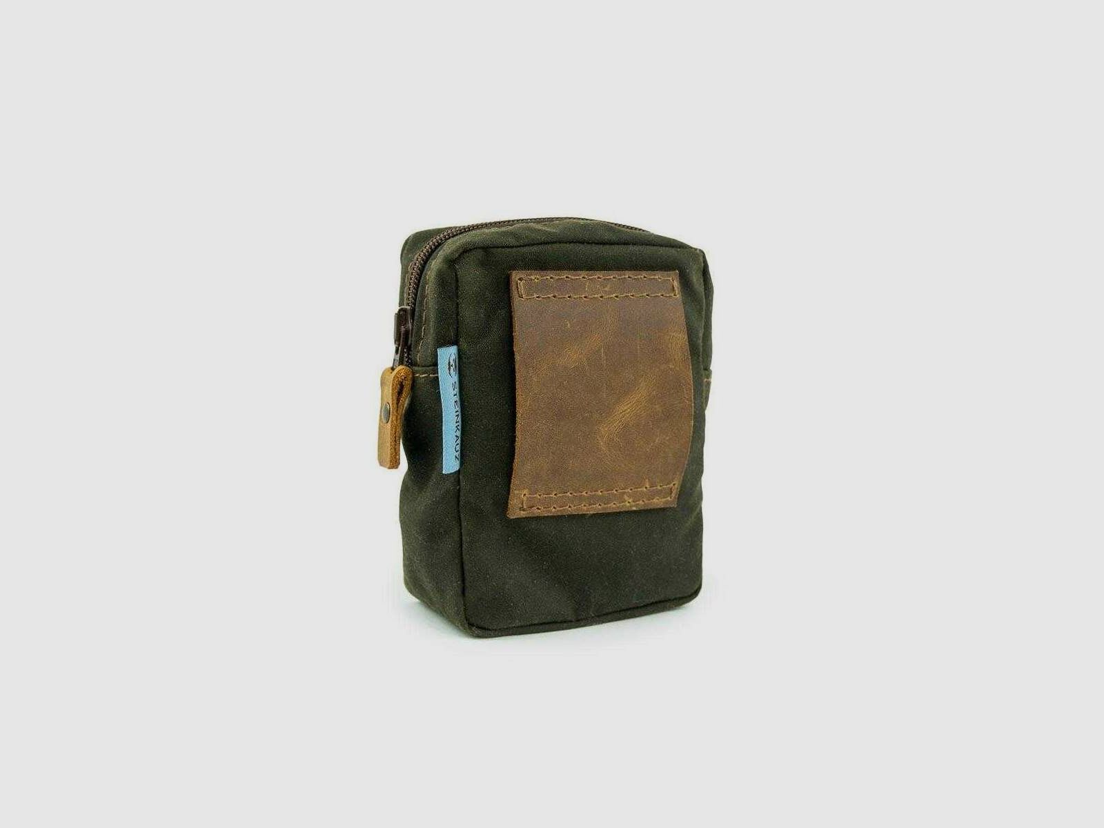 STEINKAUZ Waxcotton RV-Gürteltasche, klein, Oliv, Bild 2 von 4