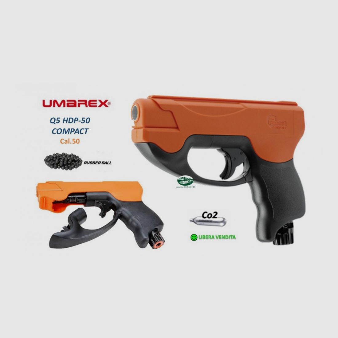 UMAREX P2P HDP 50 Compact Cal.50 co2