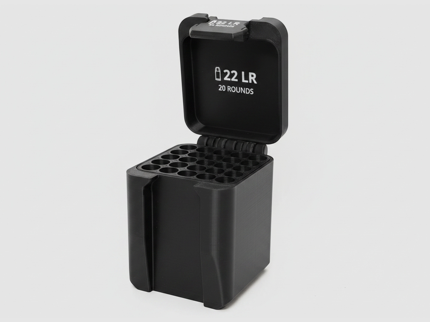 Filamelt ammunition box / 30-06 Springfield / 'folding / locking lid' / cartridge box, ammo box