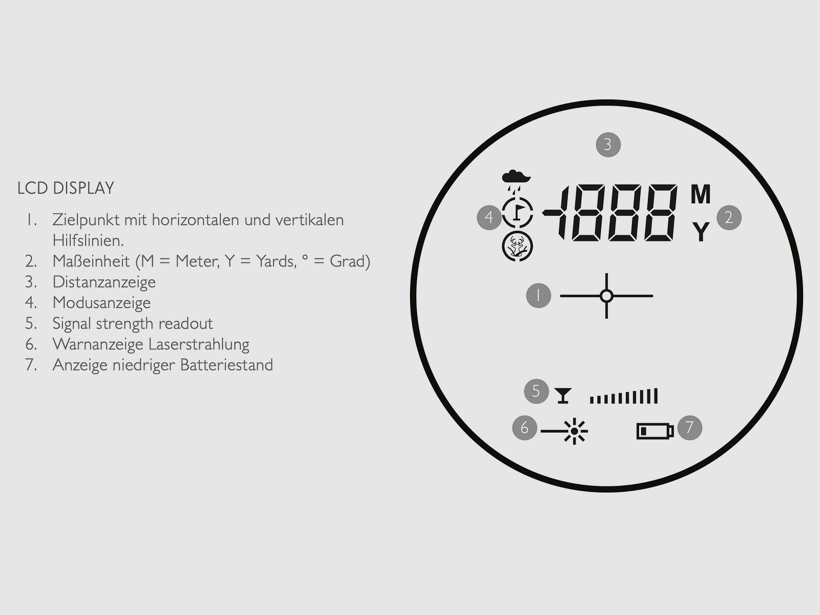 HAWKE 41022 Laser Entfernungsmesser LRF 800