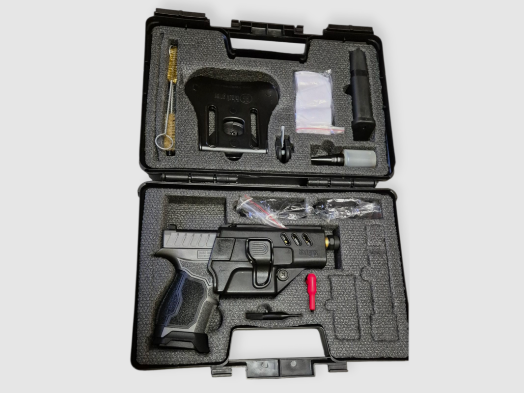 AKSA Arms – Pistool / HM9-Extreme nikkel / 15 schoten / 9×19, afbeelding 4 van 4