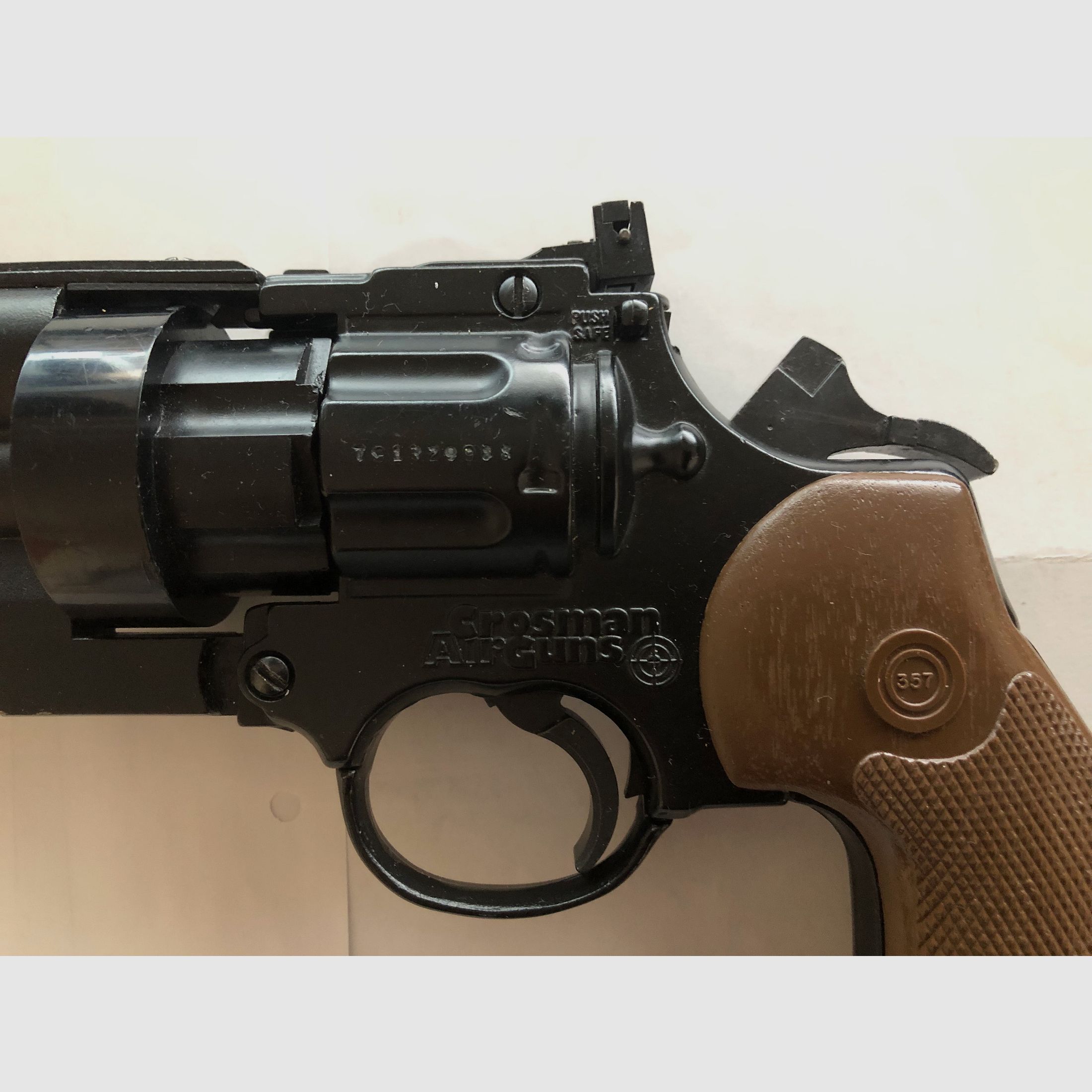 Training revolver (caliber 357) for the discipline 2.55.