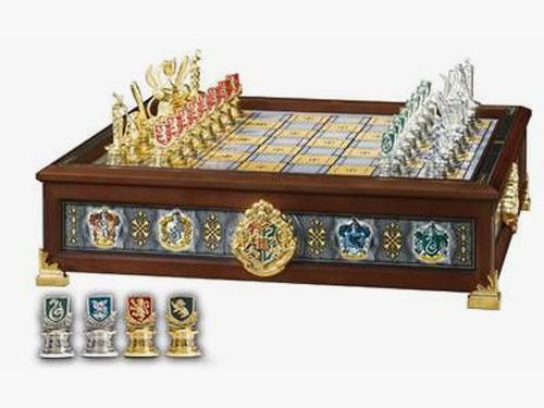Gra w szachy Domy Hogwartu Quidditch