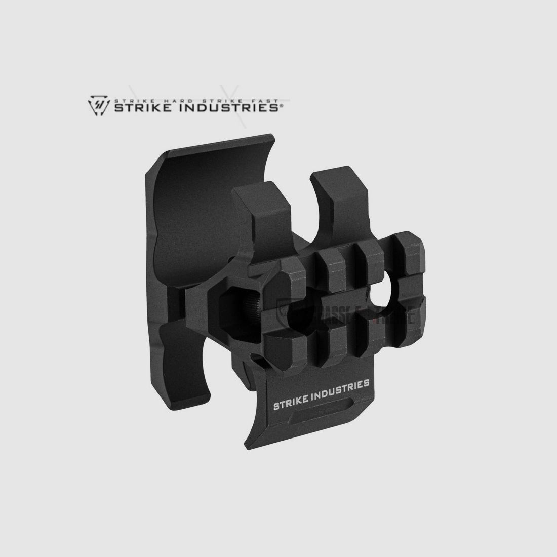 Montage Clamp Rail Picatinny STRIKE INDUSTRIES pour Fusil à Pompe Cal 12, image 1 sur 9