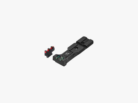 LPA SIGHTS LIGHT DOT BLACK WEAVER FOR S&W WITH HANGING FRONT SIGHT