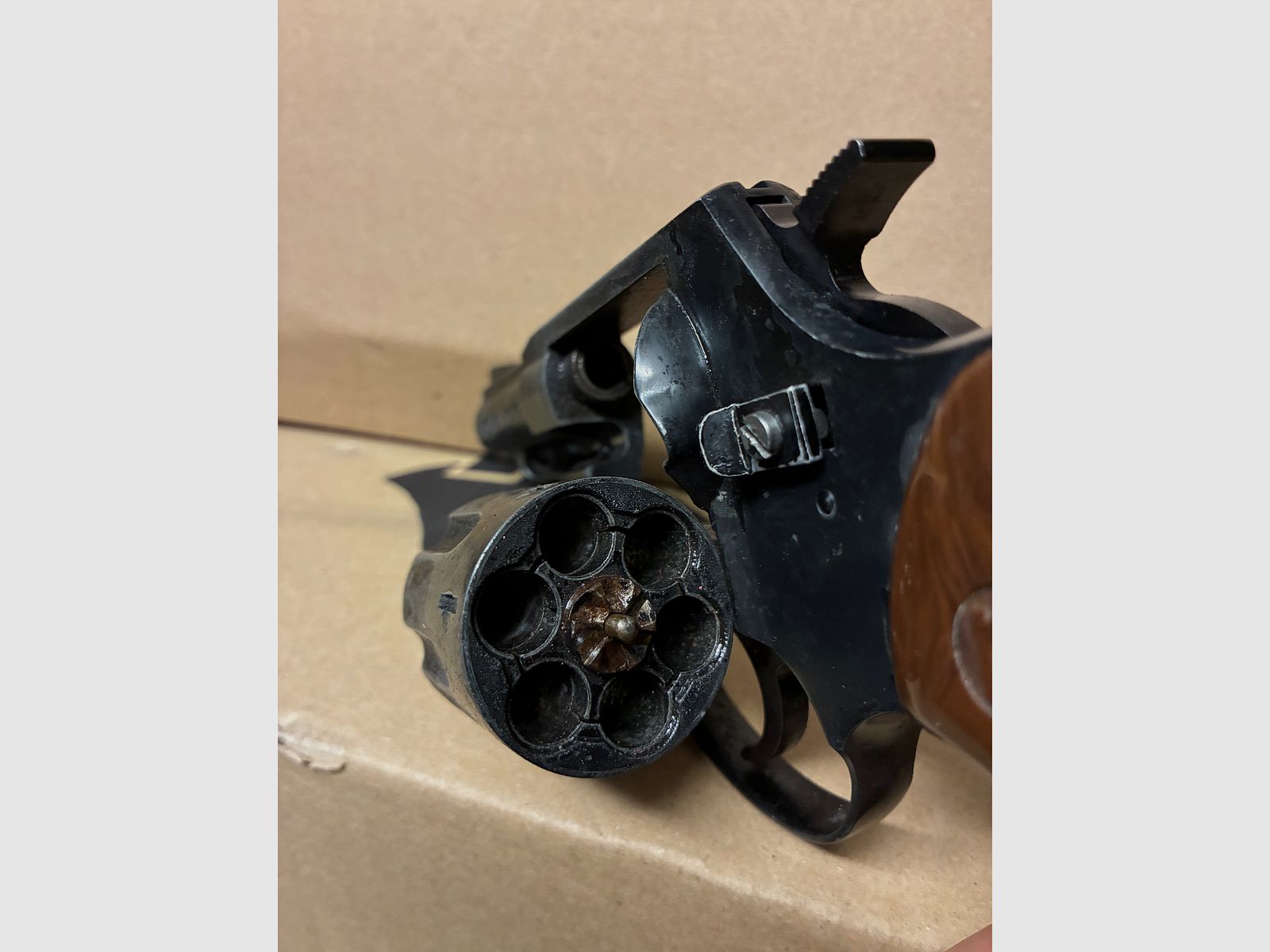 Röhm RG 79 9mm blank cartridge blank firing gas revolver gas pistol W. Germany PTB 341