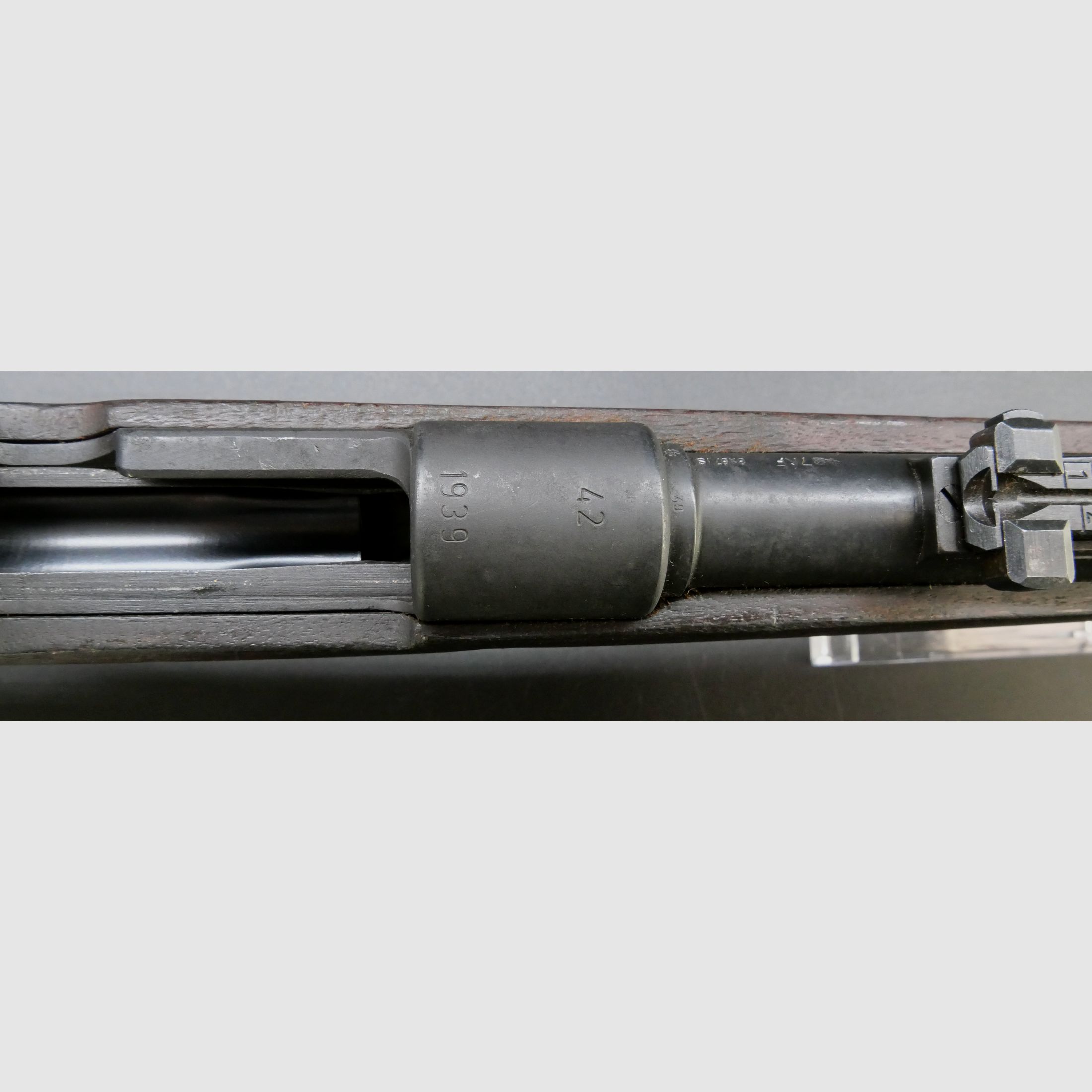 Mauser K98k Umbau auf Einzellader Original Bestempelung, ohne Bajonett und Riemen