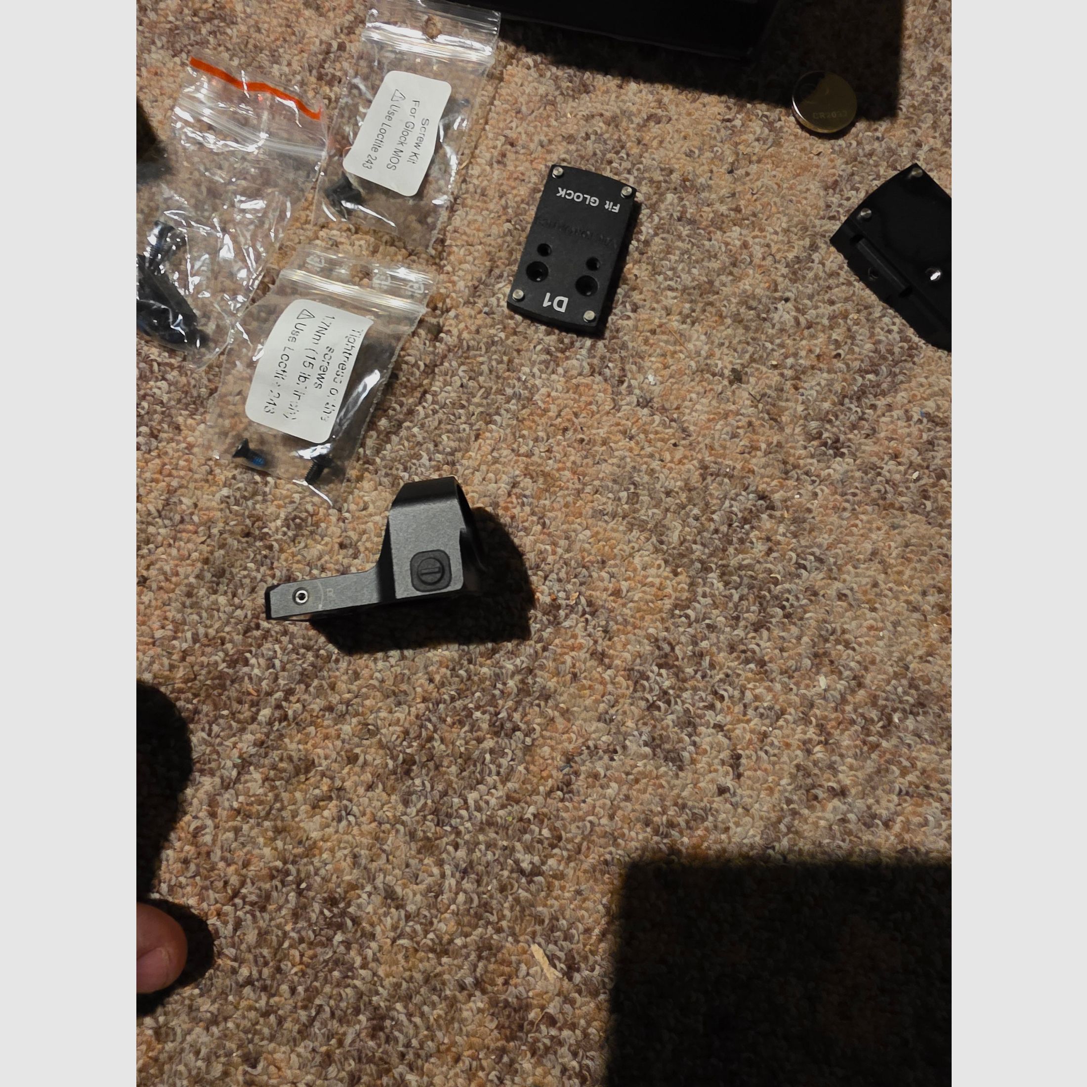 VECTOR OPTICS Red Dot Sight Set 3 MOA for Glock Pistol Red Dot Sight Reflex Sight 1x20x28 Red Dot Frenzy X