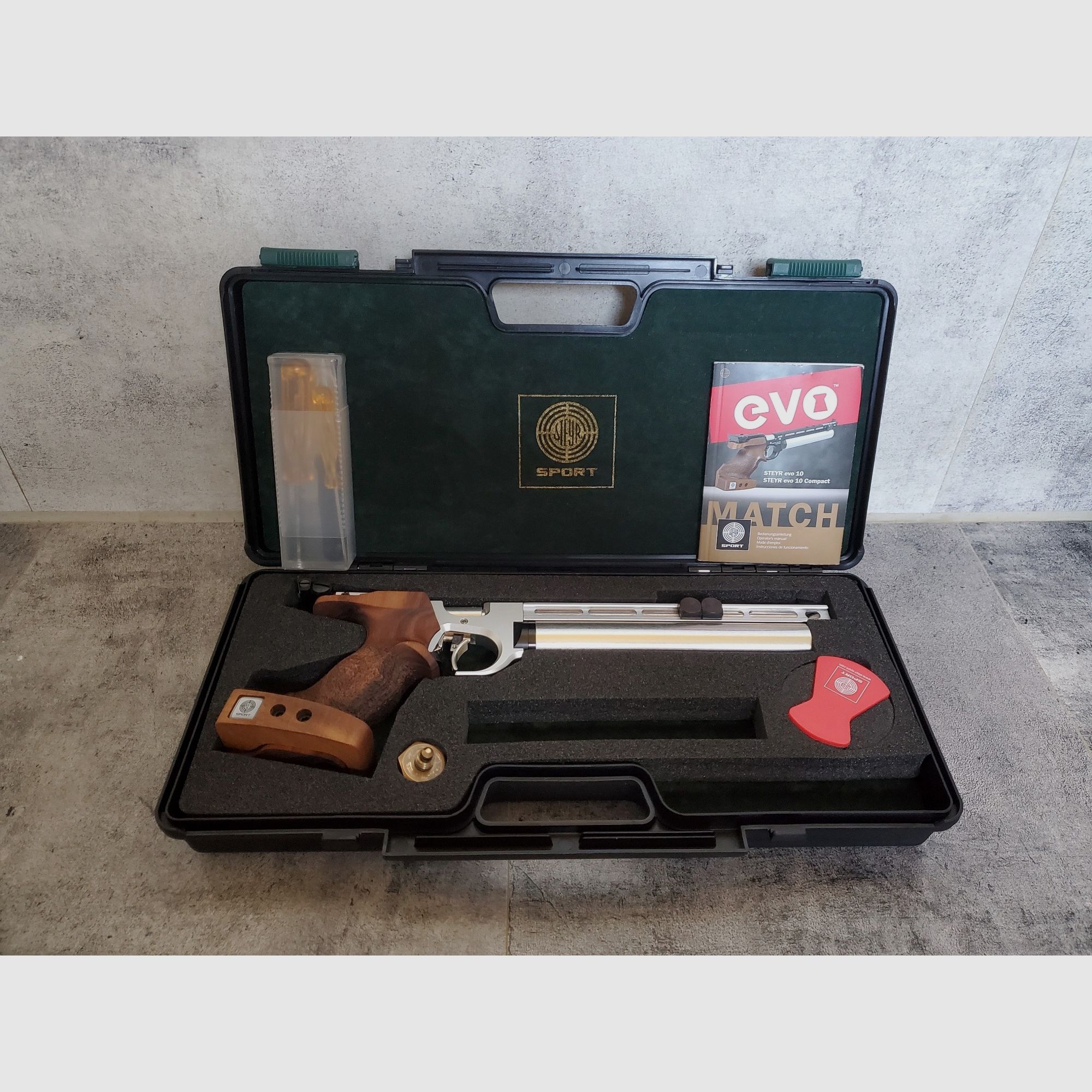 Match Luftpistole Steyr EVO 10 – BJ-06.2022 - NEUWERTIG