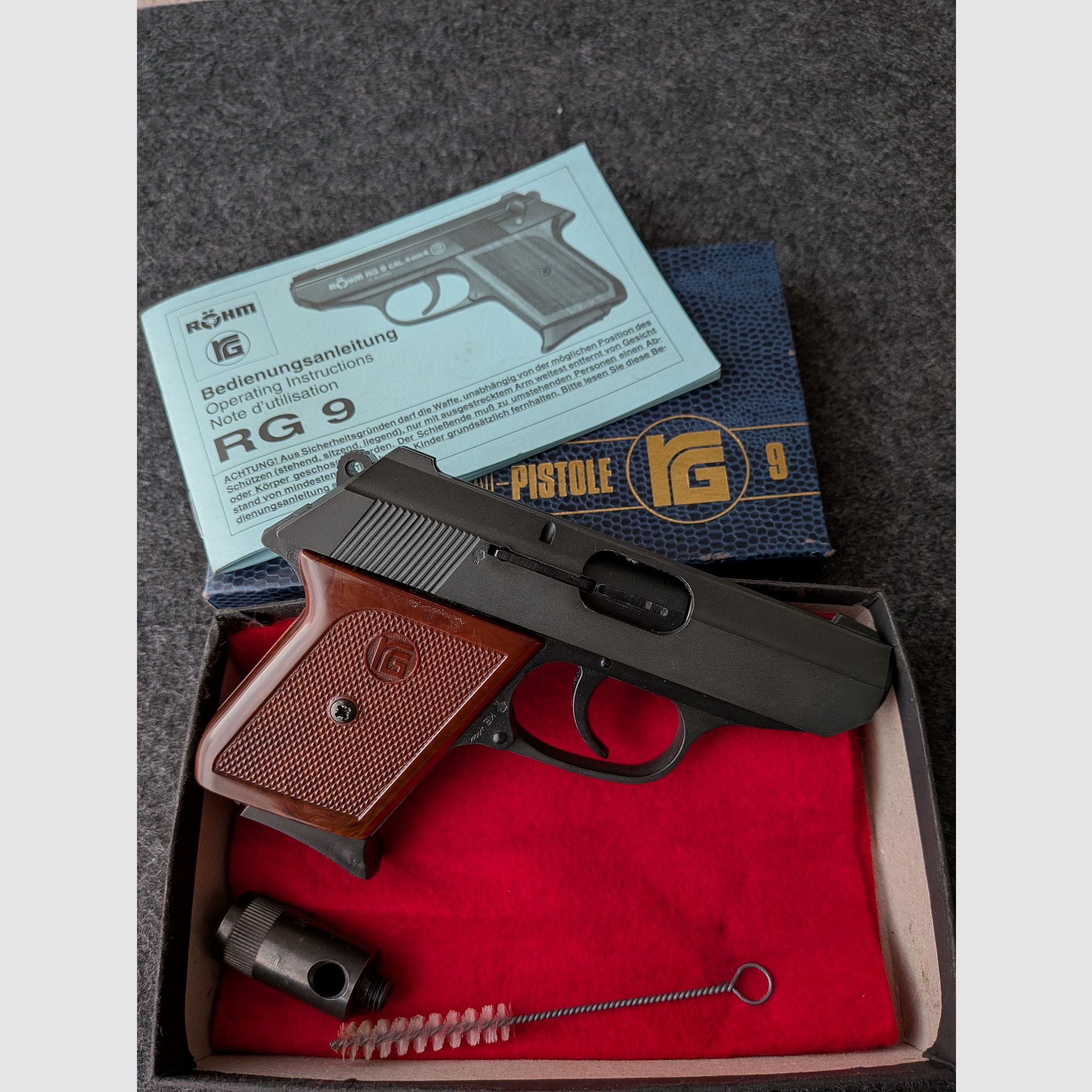 Röhm RG 9 (RG9) cal. 8mmK ++PTB 413++blank firing pistol