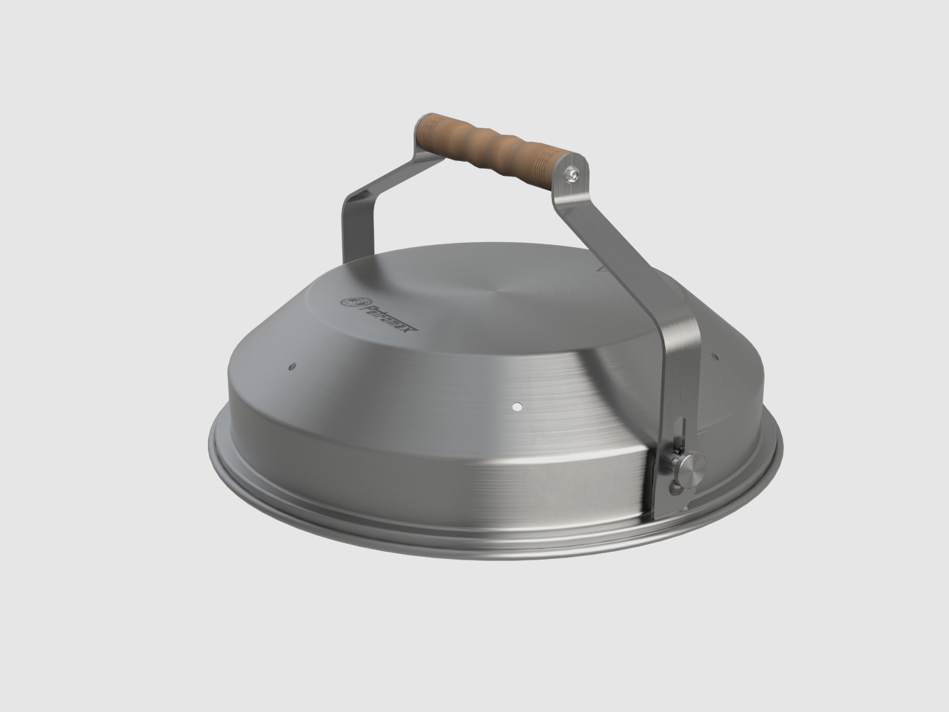 Petromax Atago Coperchio per Grill in Acciaio Inossidabile