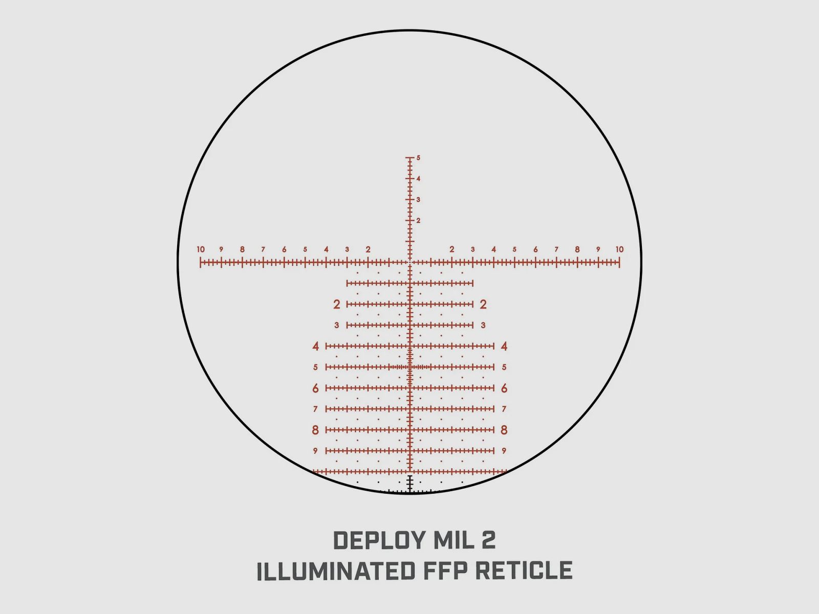 Bushnell Match Pro ED 5-30x56 FFP - Deploy MIL2 MRAD
