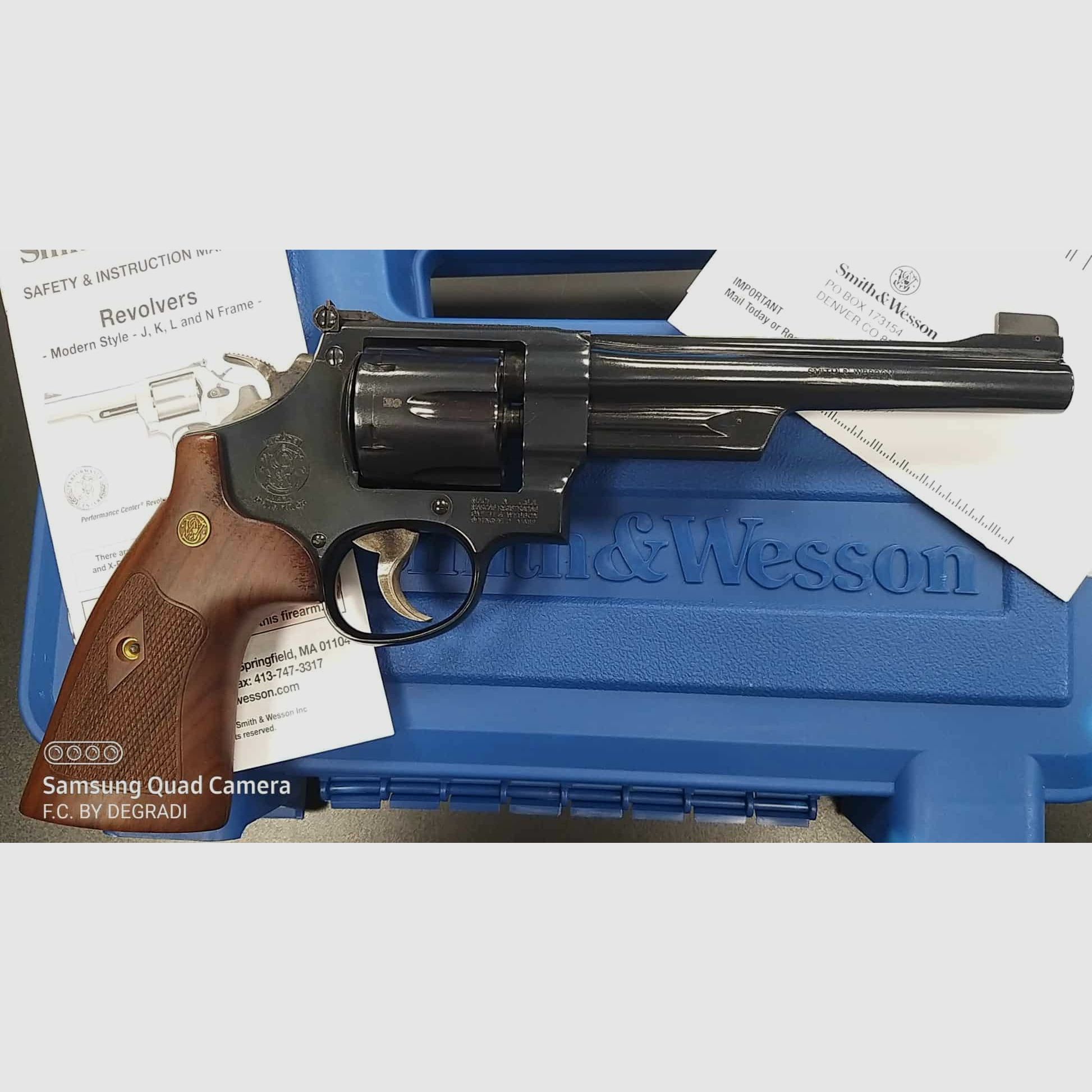 SMITH & WESSON MODEL 27-9 CALIBRE 357 MAGNUM, image 3 sur 4